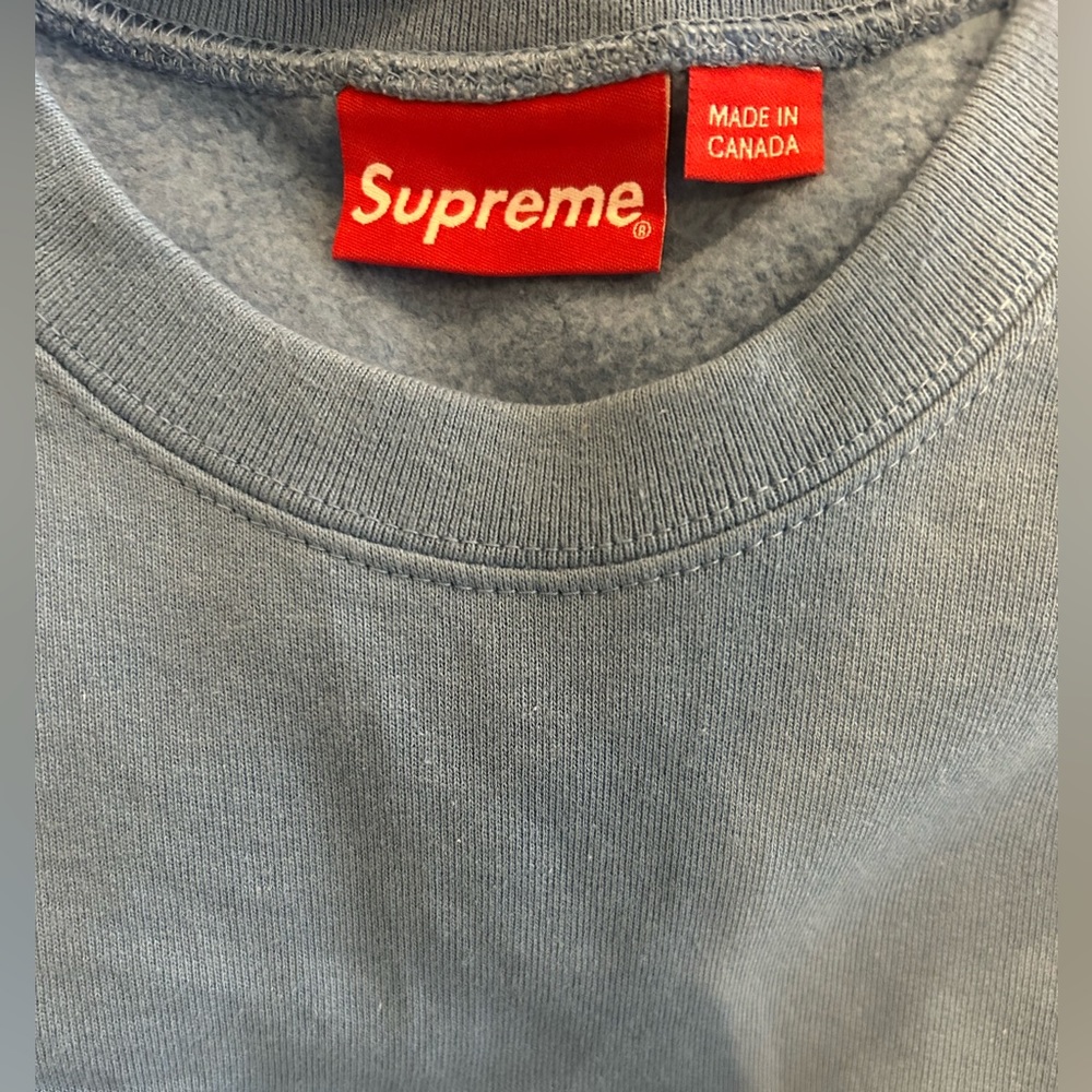 Gonz Logo Supreme Crewneck Sweatshirt size M. Excellent condition. Never worn. - Picture 3 of 5